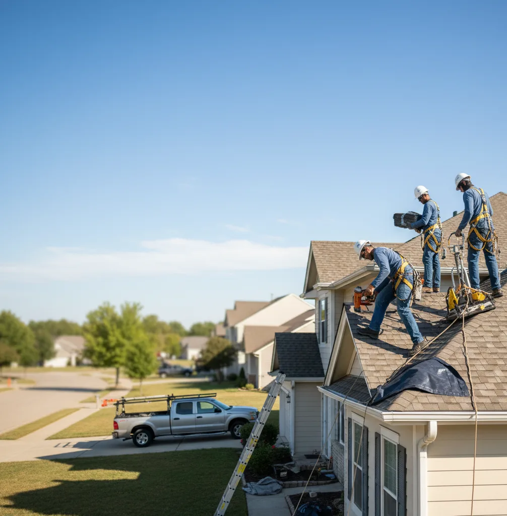 Roof Repair in Rantoul